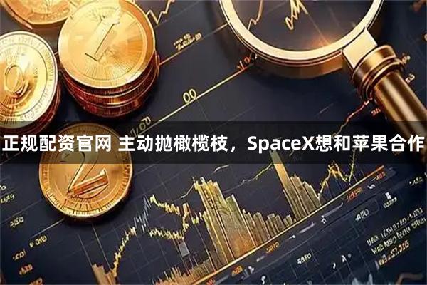 正规配资官网 主动抛橄榄枝，SpaceX想和苹果合作